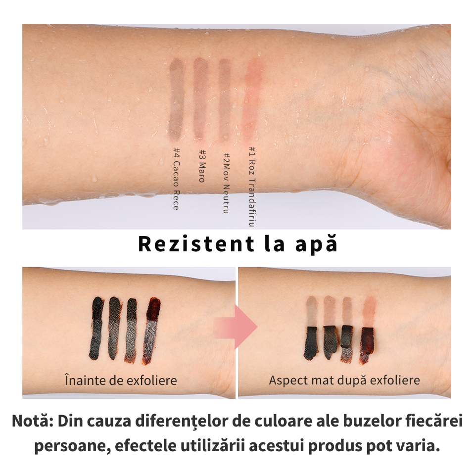 Lip Stain Rezistent la Apă