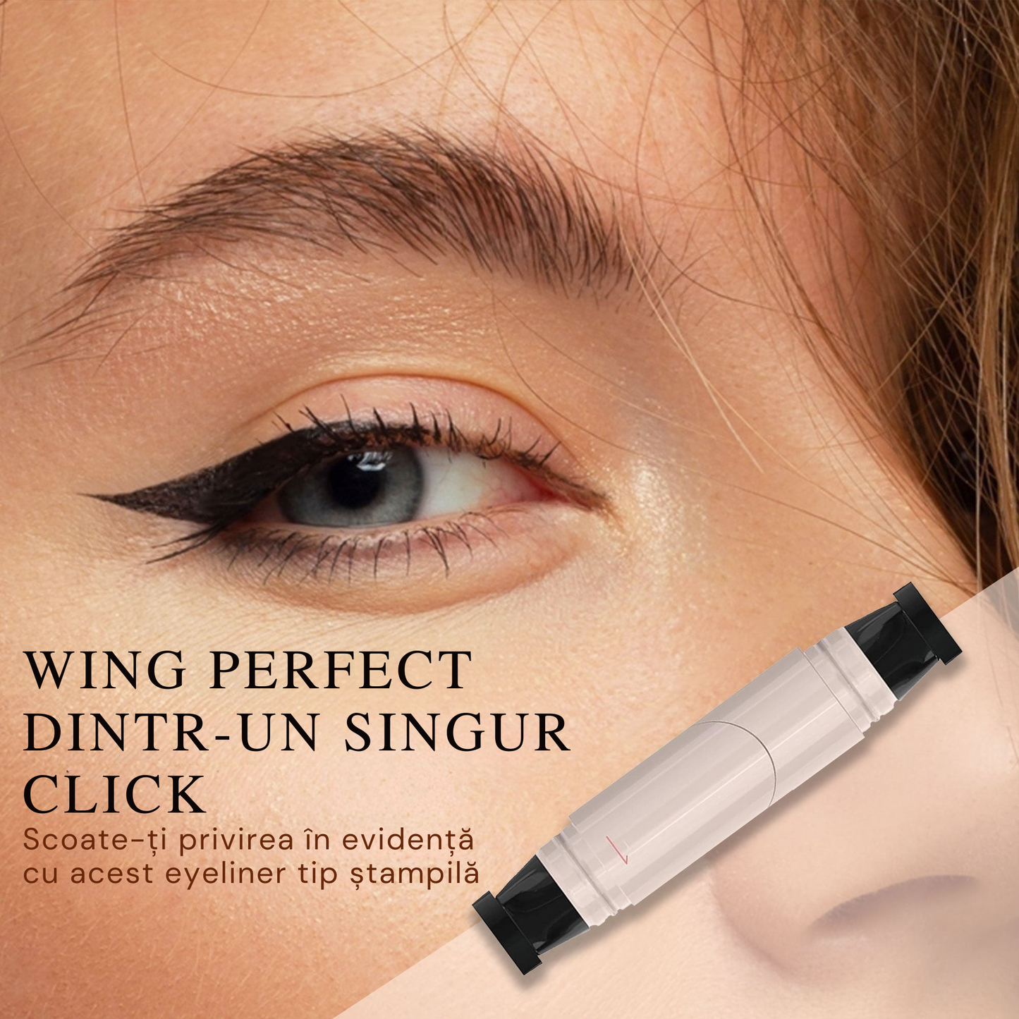 Eyeliner cu ștampilă rotativă