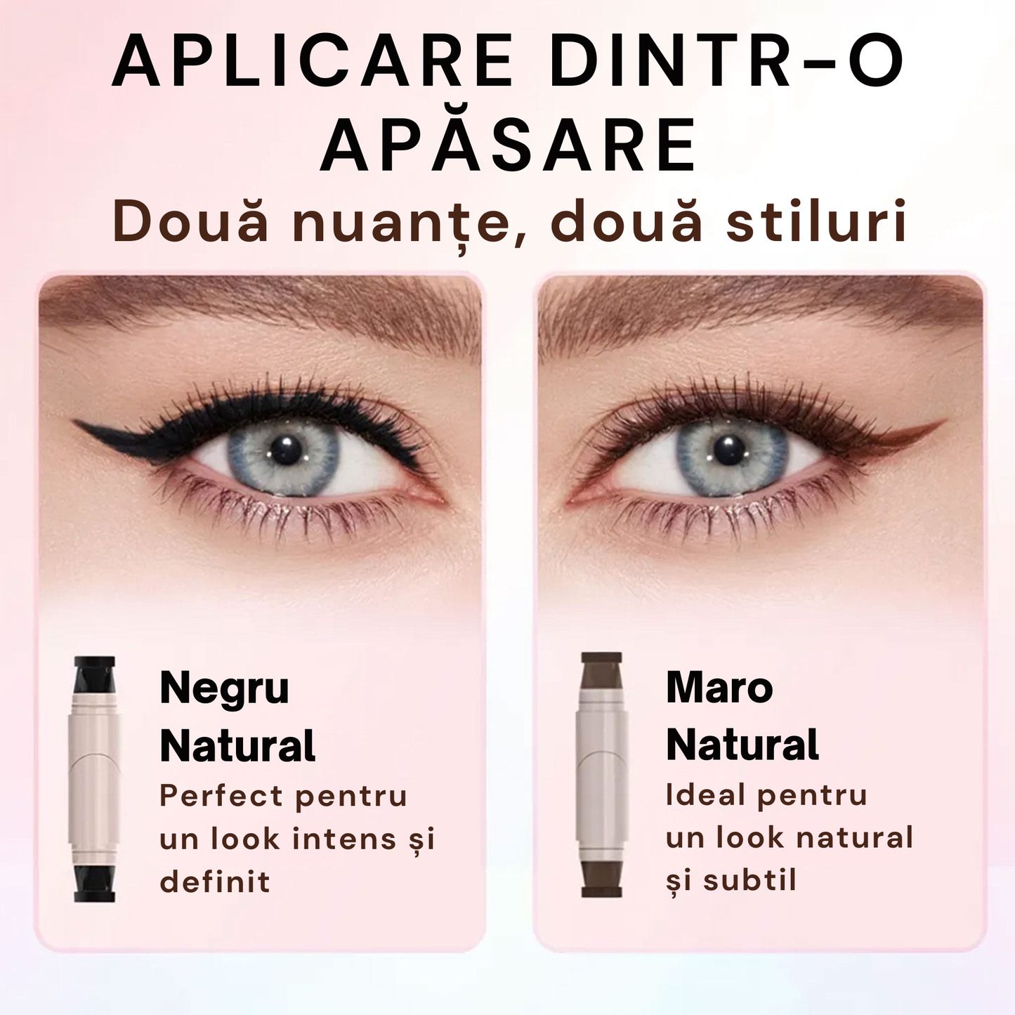 Eyeliner cu ștampilă rotativă