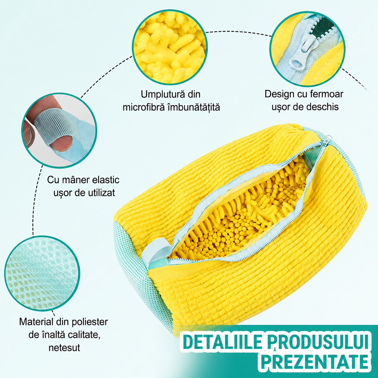 SneakerFresh- Sac de Spălat Încălțămintea la Mașină
