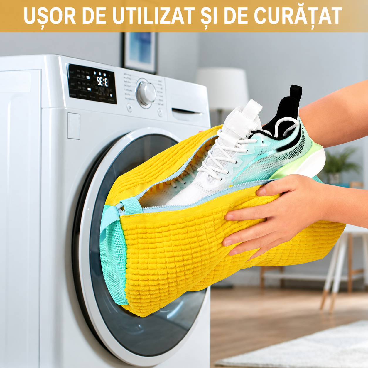 SneakerFresh- Sac de Spălat Încălțămintea la Mașină