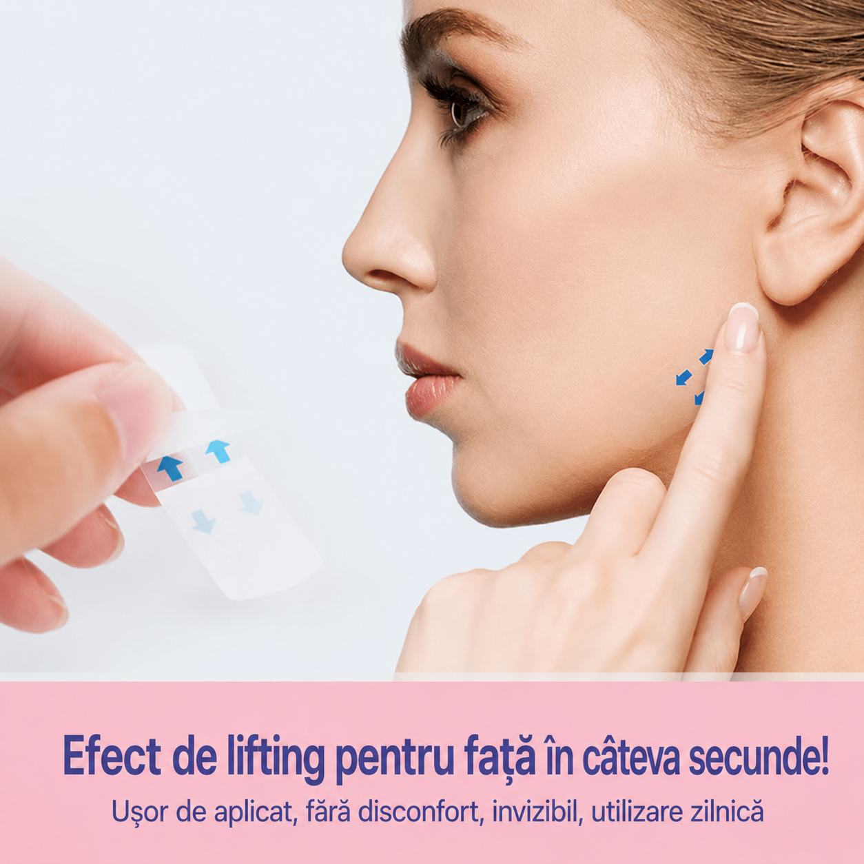 Plasturi pentru lifting facial