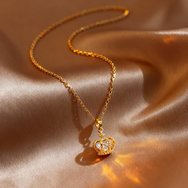 Colier Eleganță cu Trandafir